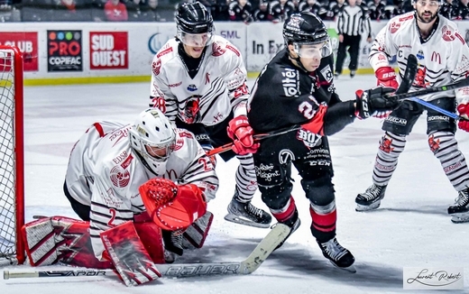 Photo hockey Ligue Magnus - Ligue Magnus : 39ème journée : Bordeaux vs Briançon  - Un Bordeaux pétillant face aux Diables Rouges !