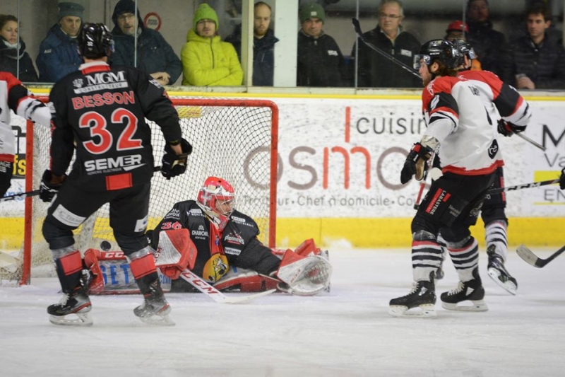 Photo hockey Ligue Magnus - Ligue Magnus : 39ème journée : Chamonix  vs Bordeaux - Les Boxers l’emportent au bout du suspense