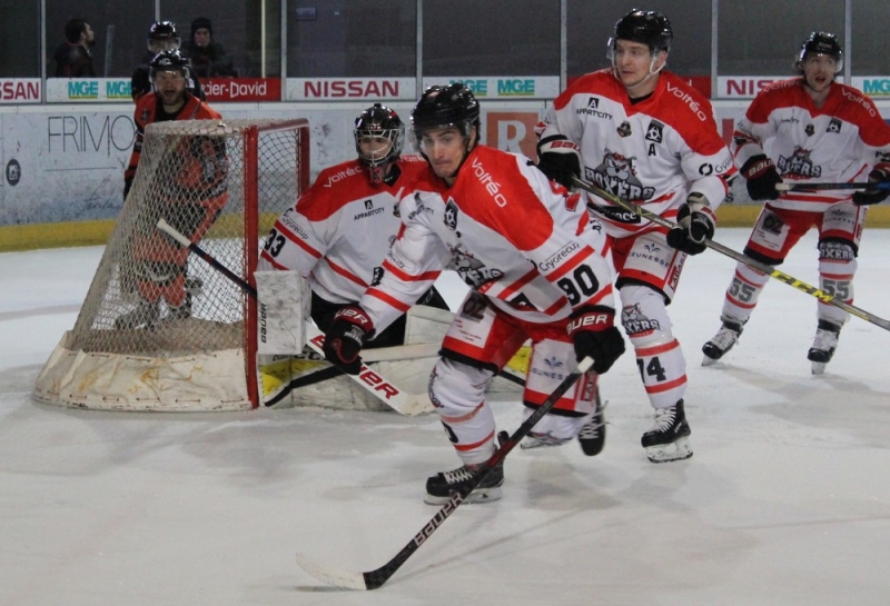 Photo hockey Ligue Magnus - Ligue Magnus : 39ème journée : Epinal  vs Bordeaux - Bordeaux sur la plus petite des marges   