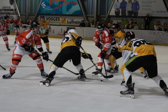 Photo hockey Ligue Magnus - Ligue Magnus : 39ème journée : Epinal  vs Strasbourg  - LM : Jusqu