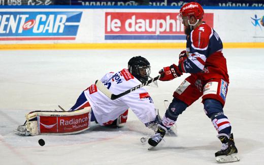 Photo hockey Ligue Magnus - Ligue Magnus : 39ème journée : Grenoble  vs Lyon - LM : Lyon reçu 5/5 !