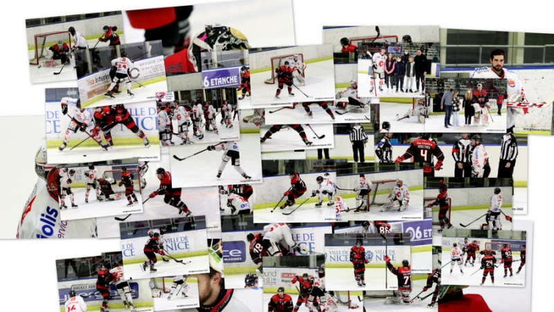 Photo hockey Ligue Magnus - Ligue Magnus : 39ème journée : Nice vs Amiens  - Nice s