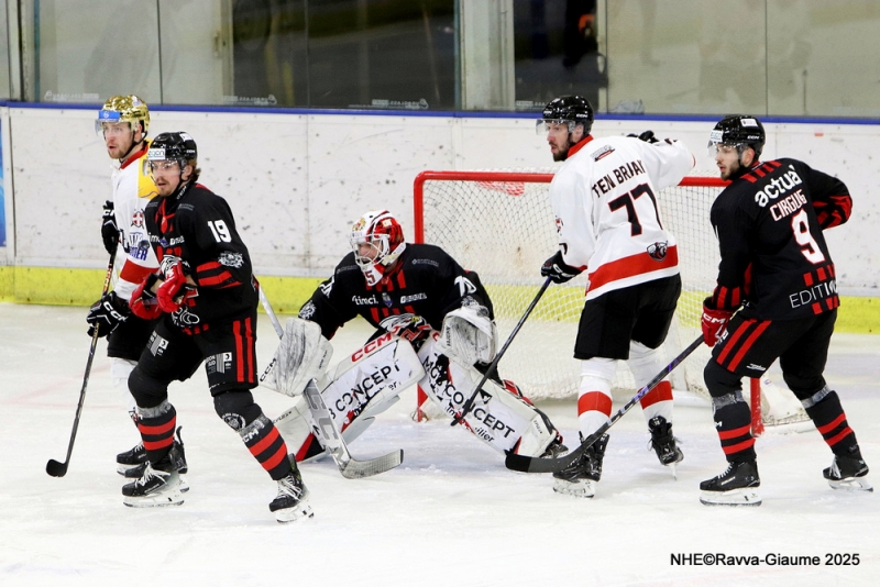 Photo hockey Ligue Magnus - Ligue Magnus : 39ème journée : Nice vs Chamonix  - Une victoire précieuse pour les Aigles