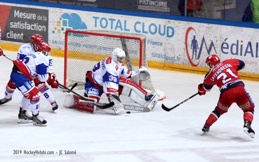 Photo hockey Ligue Magnus - Ligue Magnus : 39ème journée : Grenoble  vs Lyon - Grenoble serein