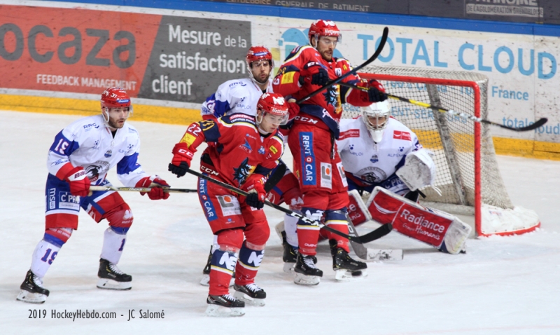 Photo hockey Ligue Magnus - Ligue Magnus : 39ème journée : Grenoble  vs Lyon - Grenoble serein