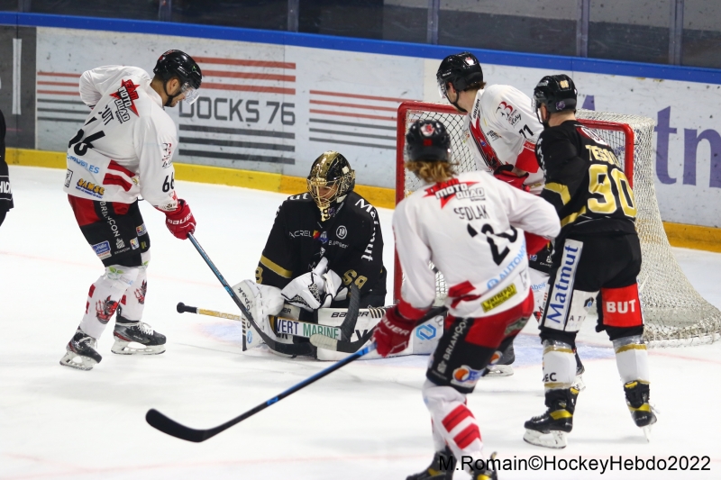 Photo hockey Ligue Magnus - Ligue Magnus : 39ème journée : Rouen vs Briançon - LM : Les dragons assurent l’essentiel. Photo hockey Ligue Magnus - Ligue Magnus : 39ème journée : Rouen vs Briançon - LM : Les dragons assurent l’essentiel.