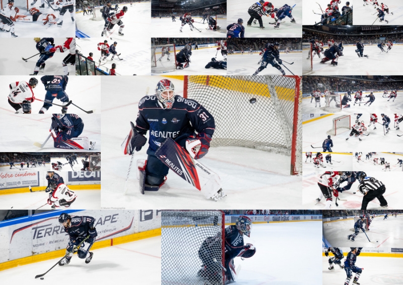 Photo hockey Ligue Magnus - Ligue Magnus : 3ème journée : Angers  vs Briançon  - Victoire d