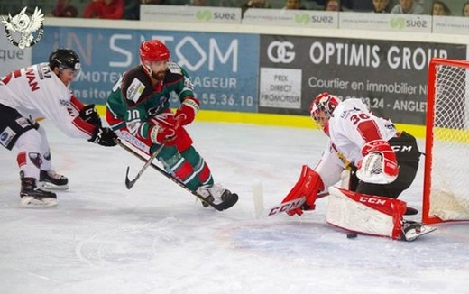 Photo hockey Ligue Magnus - Ligue Magnus : 3ème journée : Anglet vs Chamonix  - Reportage photos