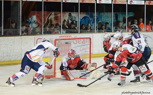 Photo hockey Ligue Magnus - Ligue Magnus : 3ème journée : Briançon  vs Grenoble  - Grenoble impérial dans les Hautes-Alpes