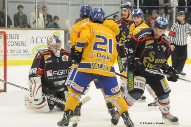 Photo hockey Ligue Magnus - Ligue Magnus : 3ème journée : Caen  vs Dijon  - Nouvelle victoire des Drakkars à domicile