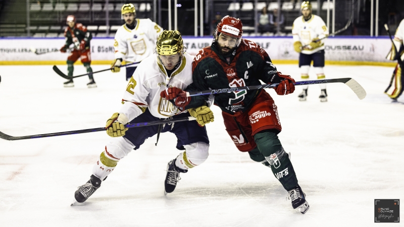 Photo hockey Ligue Magnus - Ligue Magnus : 3Ã¨me journÃ©e  : Cergy-Pontoise vs Nice - Tour de montagnes russes pour les Jokers faces aux Aigles