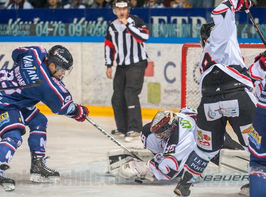 Photo hockey Ligue Magnus - Ligue Magnus : 3ème journée : Grenoble  vs Amiens  - Un deuxième tiers de folie