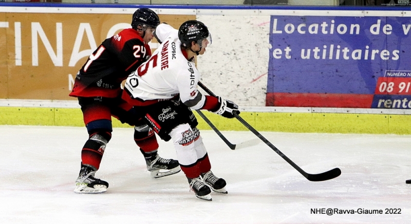 Photo hockey Ligue Magnus - Ligue Magnus : 3ème journée : Nice vs Bordeaux - Les Play Offs pour les Boxers