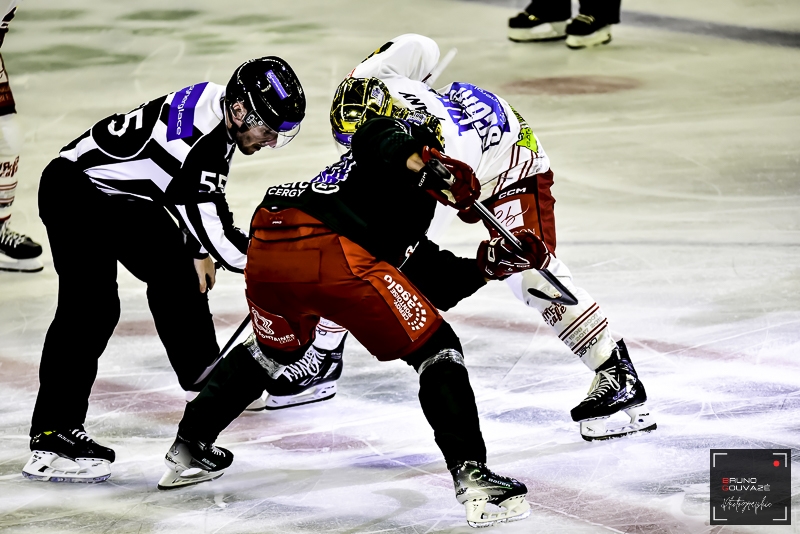 Photo hockey Ligue Magnus - Ligue Magnus : 40ème journée : Cergy-Pontoise vs Grenoble  - Grenoble remet les pendules à l’heure face à Cergy