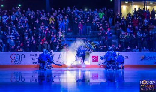 Photo hockey Ligue Magnus - Ligue Magnus : 40ème journée : Gap  vs Grenoble  - LM : Grenoble sort les crocs 