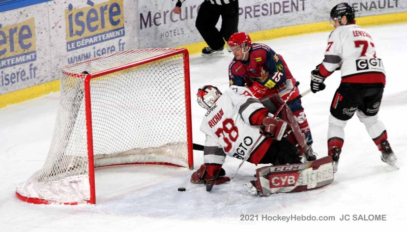 Photo hockey Ligue Magnus - Ligue Magnus : 40ème journée : Grenoble  vs Bordeaux - Au bout du suspense ! 