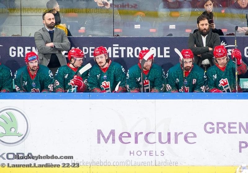 Photo hockey Ligue Magnus - Ligue Magnus : 40ème journée : Grenoble  vs Cergy-Pontoise - Cergy perd d