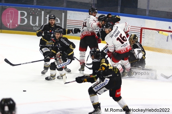Photo hockey Ligue Magnus - Ligue Magnus : 40ème journée : Rouen vs Nice - LM : ROUEN à nouveau maitre chez lui