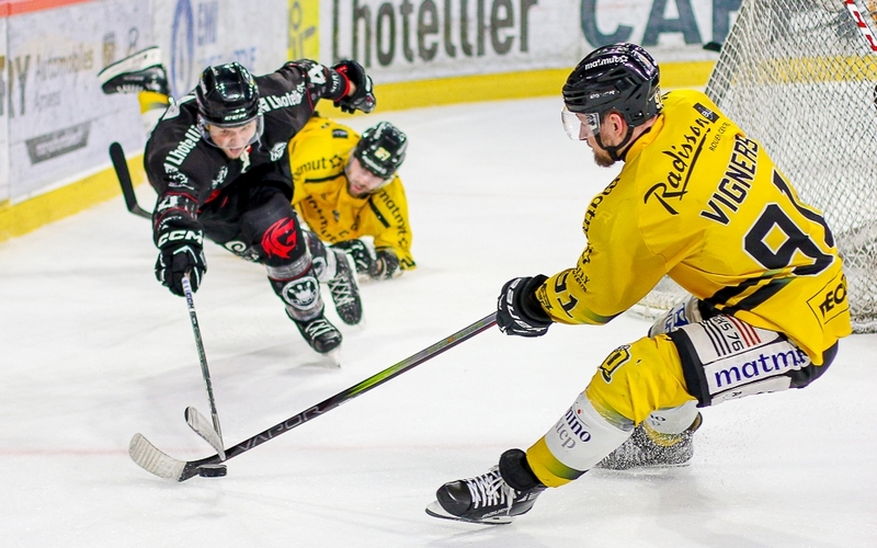 Photo hockey Ligue Magnus - Ligue Magnus : 40ème journée : Amiens  vs Rouen - Rouen s