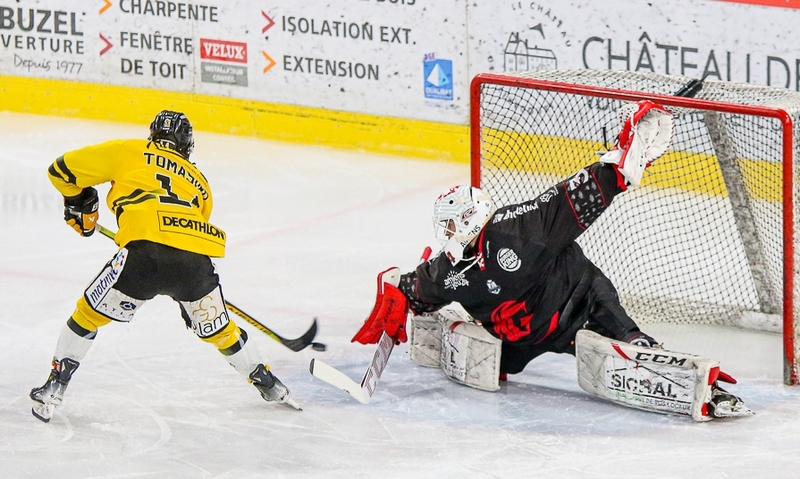 Photo hockey Ligue Magnus - Ligue Magnus : 40ème journée : Amiens  vs Rouen - Rouen s