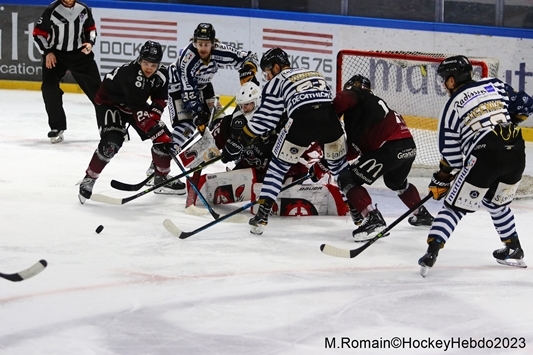 Photo hockey Ligue Magnus - Ligue Magnus : 40ème journée : Rouen vs Mulhouse - LM : Rouen engrange un nouveau succès.