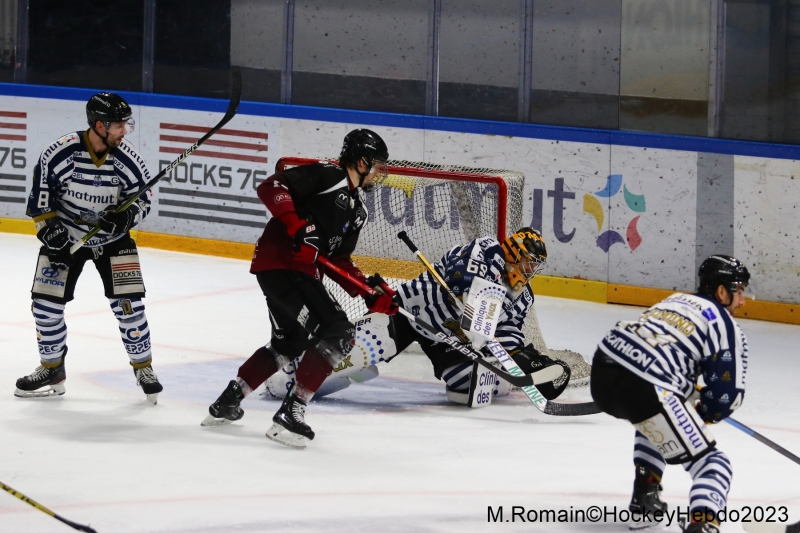 Photo hockey Ligue Magnus - Ligue Magnus : 40ème journée : Rouen vs Mulhouse - LM : Rouen engrange un nouveau succès.