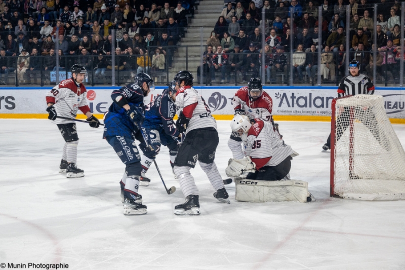 Photo hockey Ligue Magnus - Ligue Magnus : 41ème journée : Angers  vs Bordeaux - Angers s