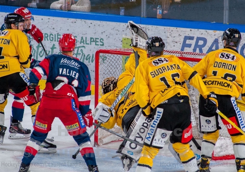 Photo hockey Ligue Magnus - Ligue Magnus : 41ème journée : Grenoble  vs Rouen - Grenoble s