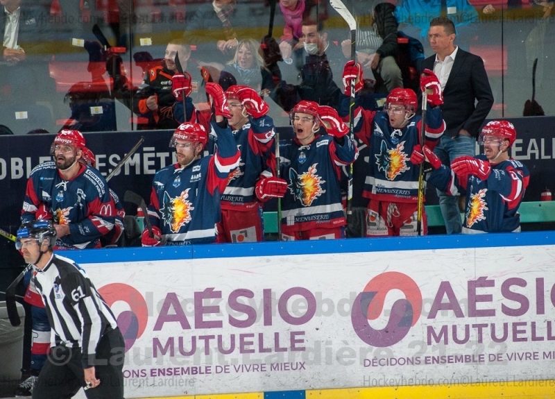 Photo hockey Ligue Magnus - Ligue Magnus : 41ème journée : Grenoble  vs Rouen - Grenoble s