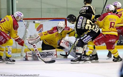 Photo hockey Ligue Magnus - Ligue Magnus : 41ème journée : Rouen vs Dijon  - LM : Reprise en douceur
