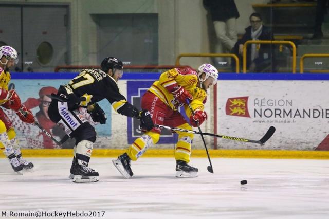 Photo hockey Ligue Magnus - Ligue Magnus : 41ème journée : Rouen vs Dijon  - LM : Reprise en douceur