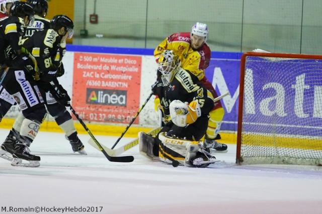 Photo hockey Ligue Magnus - Ligue Magnus : 41ème journée : Rouen vs Dijon  - LM : Reprise en douceur