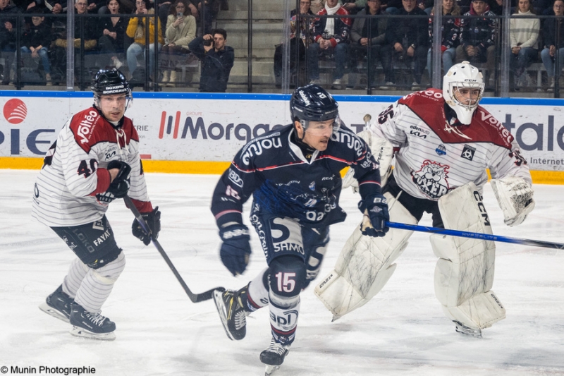 Photo hockey Ligue Magnus - Ligue Magnus : 41ème journée : Angers  vs Bordeaux - Angers s
