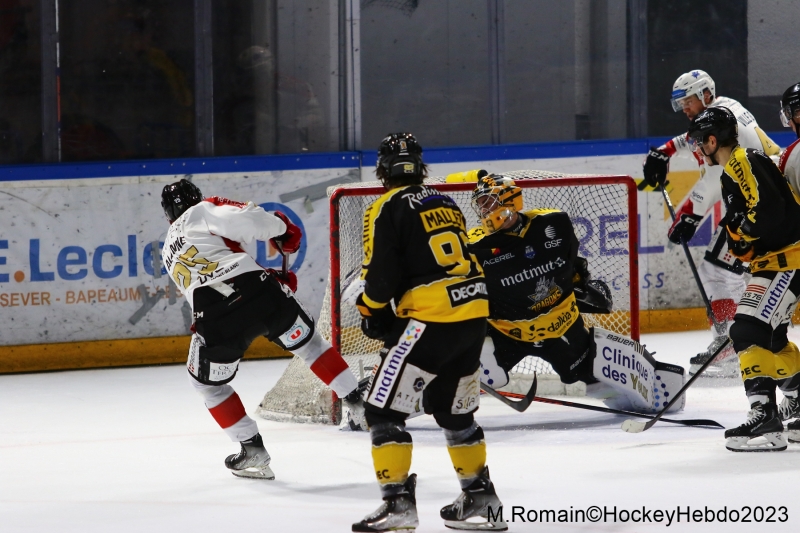 Photo hockey Ligue Magnus - Ligue Magnus : 41ème journée : Rouen vs Chamonix  - LM : Nouveau succès normand.