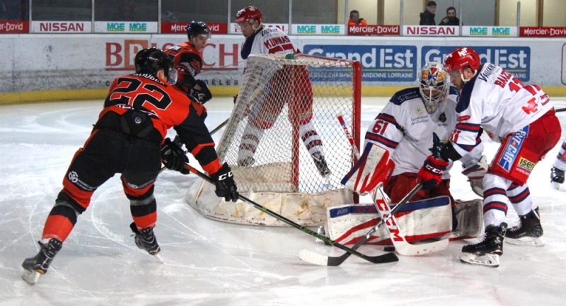 Photo hockey Ligue Magnus - Ligue Magnus : 42ème journée : Epinal  vs Grenoble  - Grenoble de retour dans la course