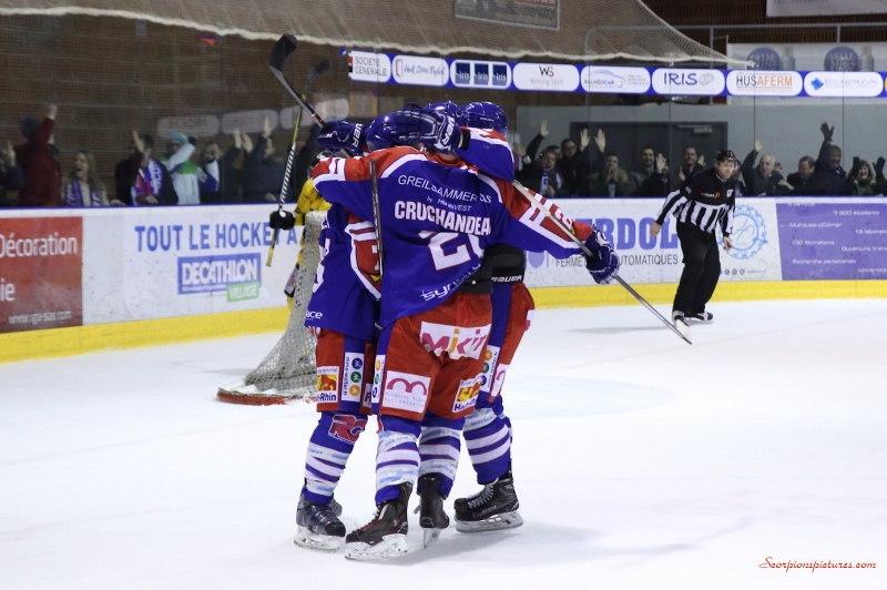Photo hockey Ligue Magnus - Ligue Magnus : 42ème journée : Mulhouse vs Rouen - Des Dragons piqués au vif 