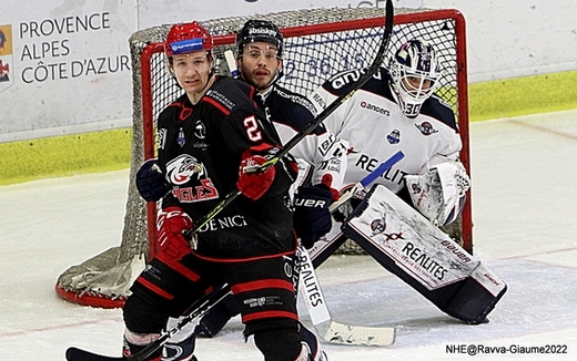 Photo hockey Ligue Magnus - Ligue Magnus : 42ème journée : Nice vs Angers  - Le Carnaval était angevin