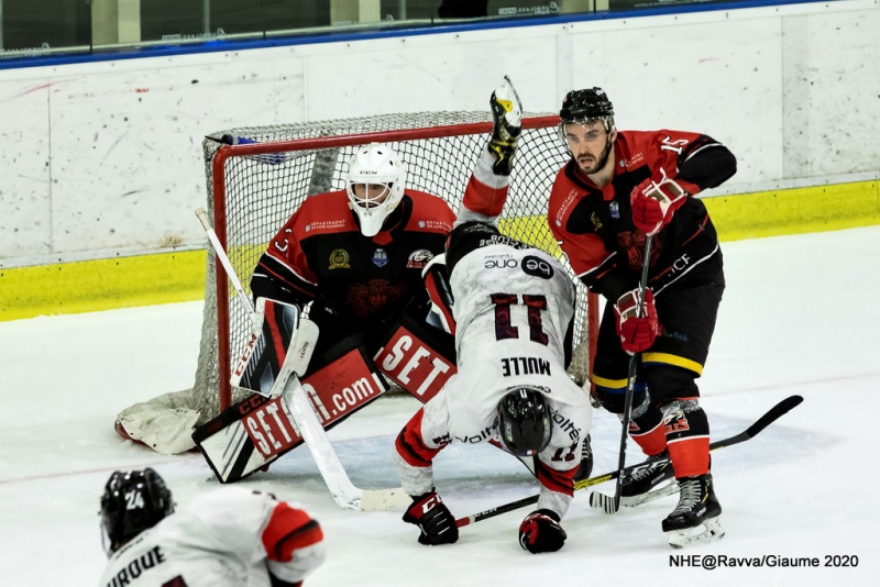 Photo hockey Ligue Magnus - Ligue Magnus : 42ème journée : Nice vs Bordeaux - LM : Nice s