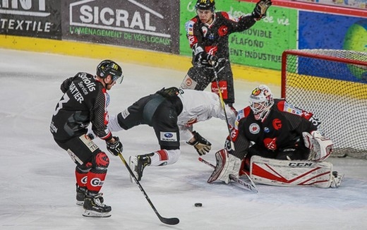 Photo hockey Ligue Magnus - Ligue Magnus : 42ème journée : Amiens  vs Chamonix  - Amienns s\