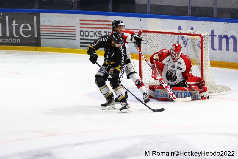 Photo hockey Ligue Magnus - Ligue Magnus : 42ème journée : Rouen vs Chamonix - Les Dragons se sont employés Photo hockey Ligue Magnus - Ligue Magnus : 42ème journée : Rouen vs Chamonix - Les Dragons se sont employés
