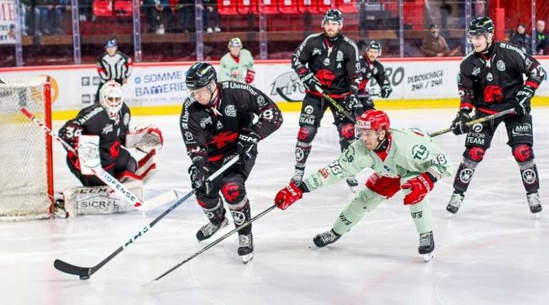Photo hockey Ligue Magnus - Ligue Magnus : 43ème journée : Amiens  vs Cergy-Pontoise - Amiens s