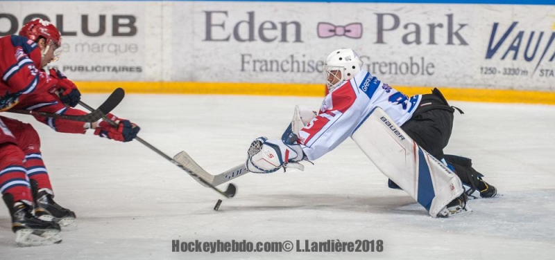 Photo hockey Ligue Magnus - Ligue Magnus : 43ème journée : Grenoble  vs Mulhouse - Grenoble s’empare de la première place