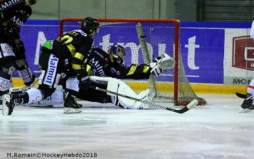 Photo hockey Ligue Magnus - Ligue Magnus : 43ème journée : Rouen vs Bordeaux - Les Dragons dérapent