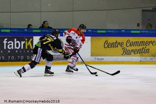 Photo hockey Ligue Magnus - Ligue Magnus : 43ème journée : Rouen vs Bordeaux - Les Dragons dérapent