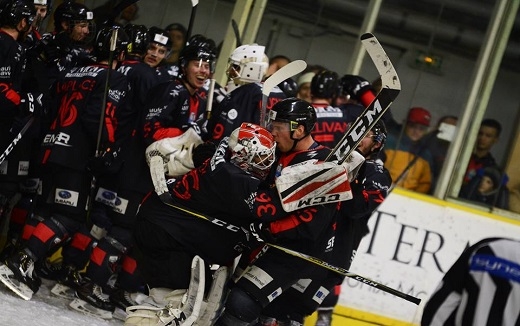Photo hockey Ligue Magnus - Ligue Magnus : 43ème journée : Chamonix  vs Bordeaux - Les Pionniers valident leur ticket pour les playoffs !