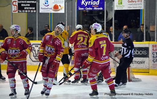 Photo hockey Ligue Magnus - Ligue Magnus : 43ème journée : Dijon  vs Strasbourg  - LM : Dijon a tout bon
