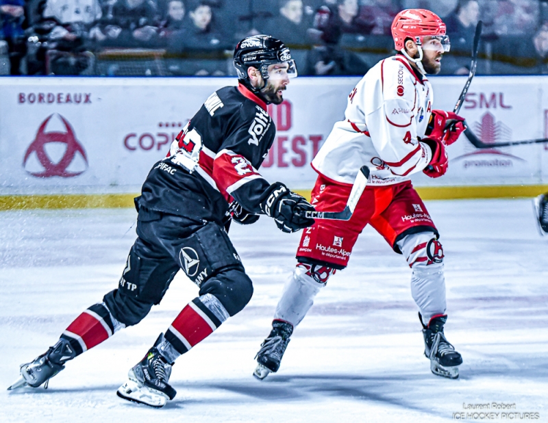 Photo hockey Ligue Magnus - Ligue Magnus : 44ème journée : Bordeaux vs Briançon  - Bordeaux s