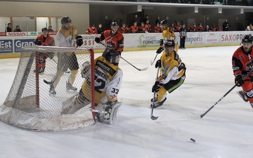 Photo hockey Ligue Magnus - Ligue Magnus : 44ème journée : Epinal  vs Strasbourg  - La victoire ne suffit pas