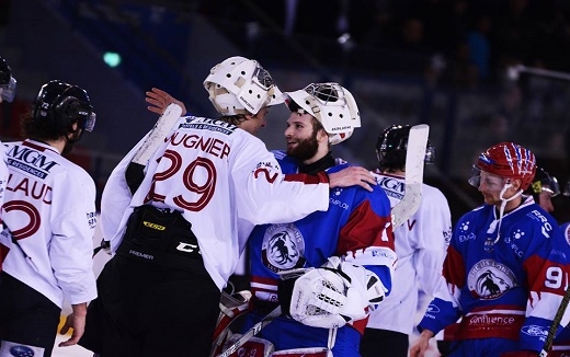 Photo hockey Ligue Magnus - Ligue Magnus : 44ème journée : Lyon vs Chamonix  - Lyon en Magnus la saison prochaine !