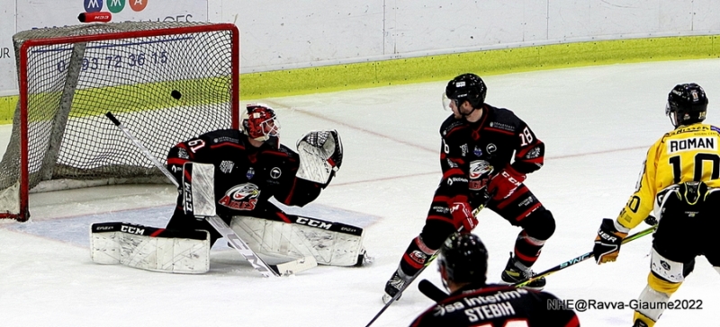 Photo hockey Ligue Magnus - Ligue Magnus : 44ème journée : Nice vs Rouen - Le come-back rouennais